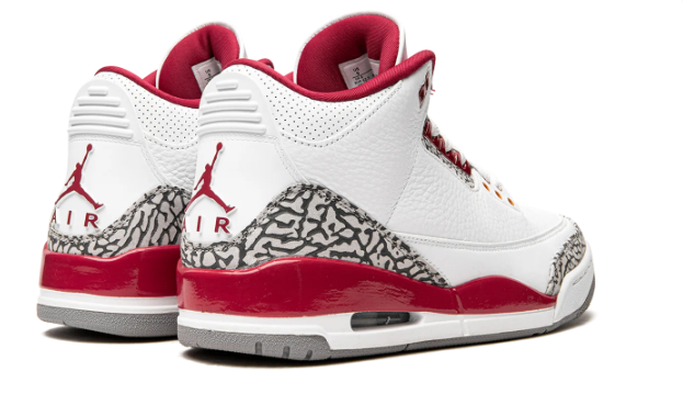 Air Jordan 3 'Cardinal' – White / Cardinal Red / Light Curry | CT8532-126