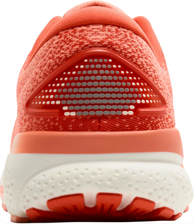 Brooks Ghost 16 Women's Running Shoes – Coral Pink / White