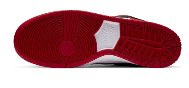 Nike SB Dunk Low 'Chicago' Sneakers – Red / White / Black